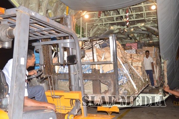 Second Rescue & Relief Contingent Fly on SLAF C 130 to
Nepal to Assist Earthquake Victims