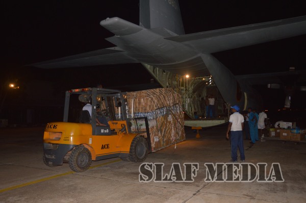 Second Rescue & Relief Contingent Fly on SLAF C 130 to
Nepal to Assist Earthquake Victims