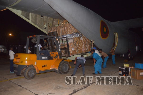 Second Rescue & Relief Contingent Fly on SLAF C 130 to
Nepal to Assist Earthquake Victims