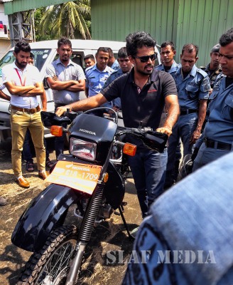 New Trail Bikes Inducted to the Special Air Borne Force of the SLAF