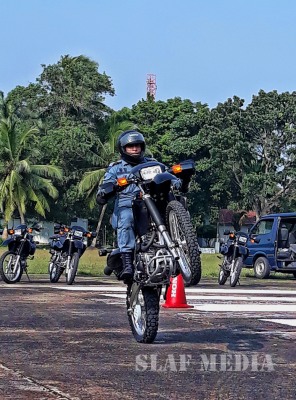 New Trail Bikes Inducted to the Special Air Borne Force of the SLAF