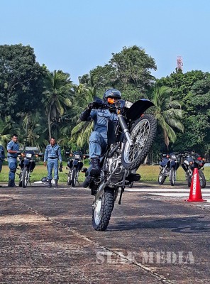 New Trail Bikes Inducted to the Special Air Borne Force of the SLAF