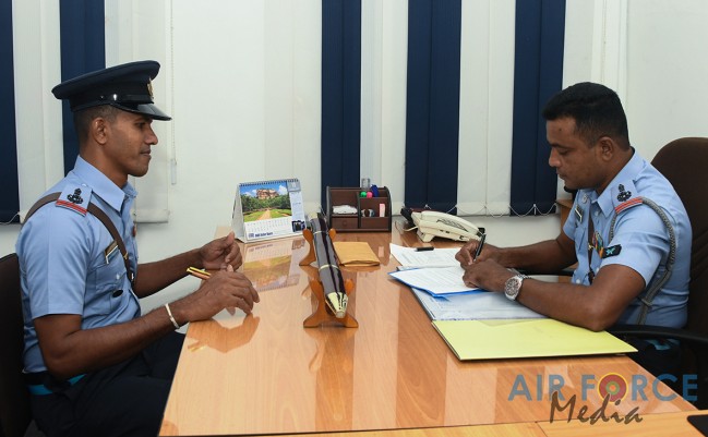 NEW COMMAND
MASTER WARRANT OFFICER TAKES OVER DUTIES