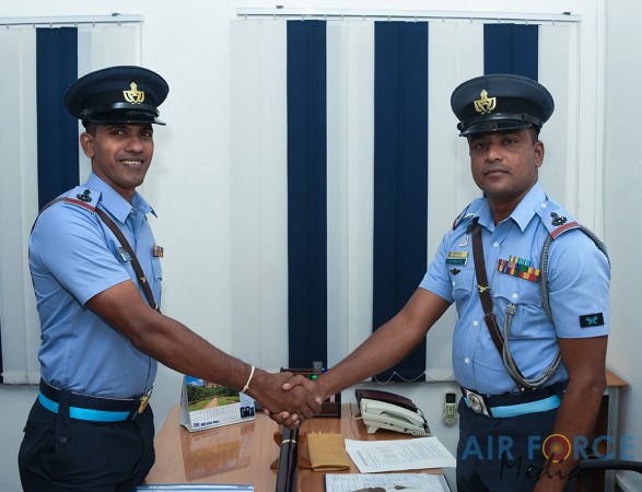 NEW COMMAND
MASTER WARRANT OFFICER TAKES OVER DUTIES