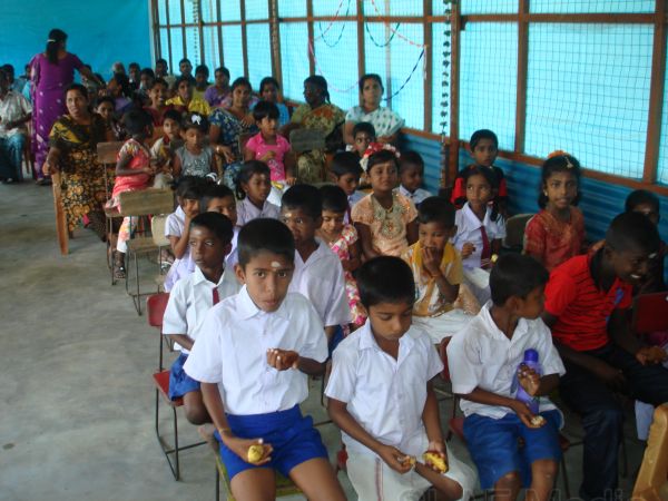 Declared Open A Prinmary Tamil School At Valayaravu Batticaloa