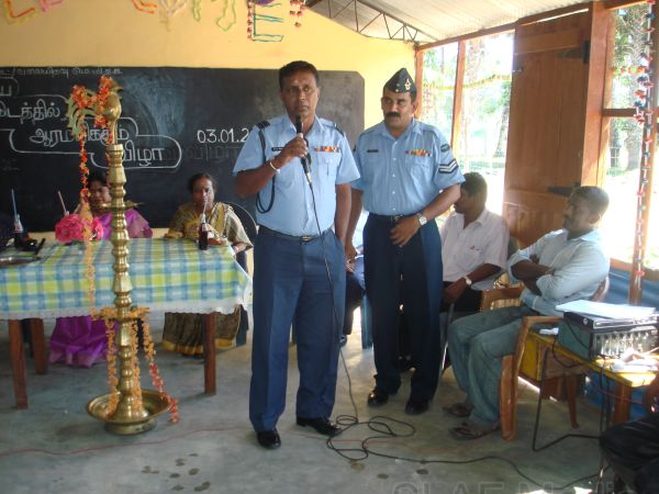 Declared Open A Prinmary Tamil School At Valayaravu Batticaloa