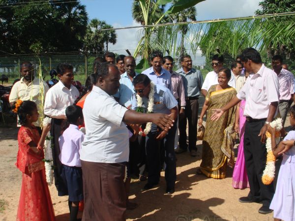 Declared Open A Prinmary Tamil School At Valayaravu Batticaloa