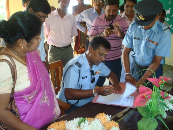 Declared Open A Prinmary Tamil School At Valayaravu Batticaloa