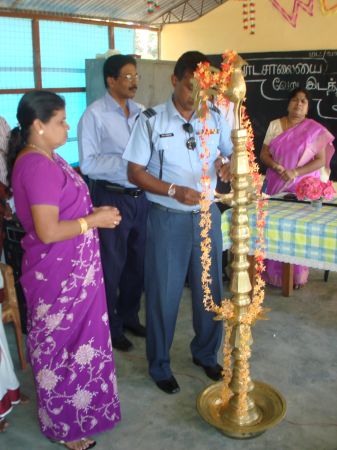 Declared Open A Prinmary Tamil School At Valayaravu Batticaloa