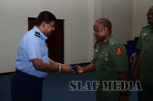 Nigerian NDC Visits Air Force Headquarters