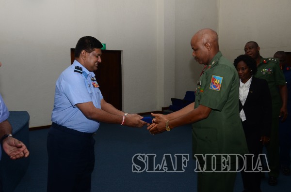 Nigerian NDC Visits Air Force Headquarters