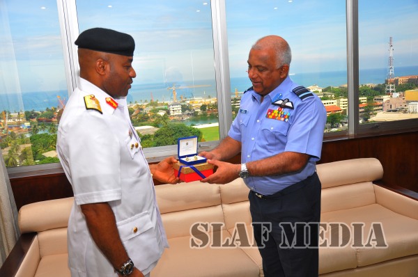 Nigerian NDC Visits Air Force Headquarters
