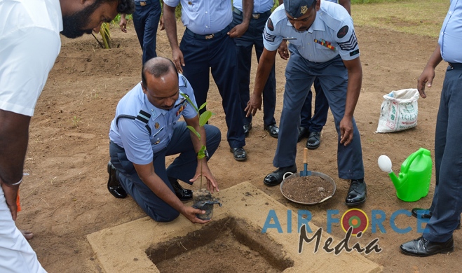 Community Service Project conducted by SLAF Base Anuradhapura