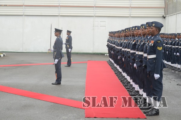 Outgoing Commander Bids Farewell