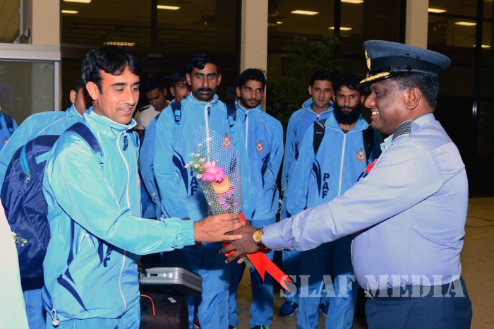 The Visit of Pakistan Air Force Soccer Team to Sri Lanka