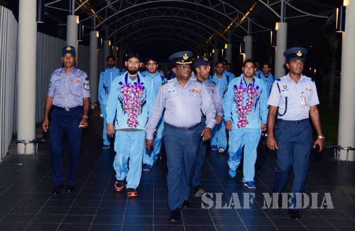 The Visit of Pakistan Air Force Soccer Team to Sri Lanka