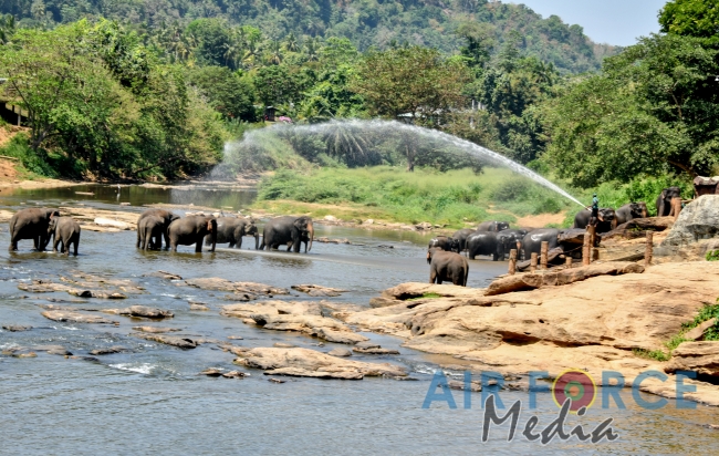 Pakistan Air Force Chief visits Temple of the Sacred Tooth