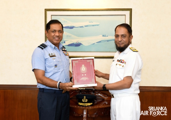 51ST PAKISTAN NAVY STAFF COURSE VISITS AIR FORCE HEADQUARTERS