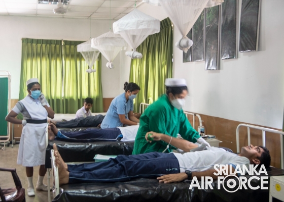 PARACHUTE TRAINING SCHOOL AT SLAF STATION AMPARA CELEBRATES 20TH ANNIVERSARY