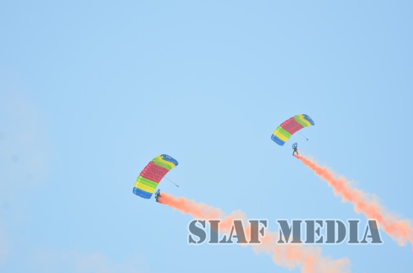 Paratroopers in Action at SLAF Ampara
