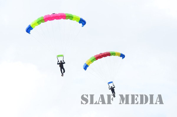 Paratroopers in Action at SLAF Ampara