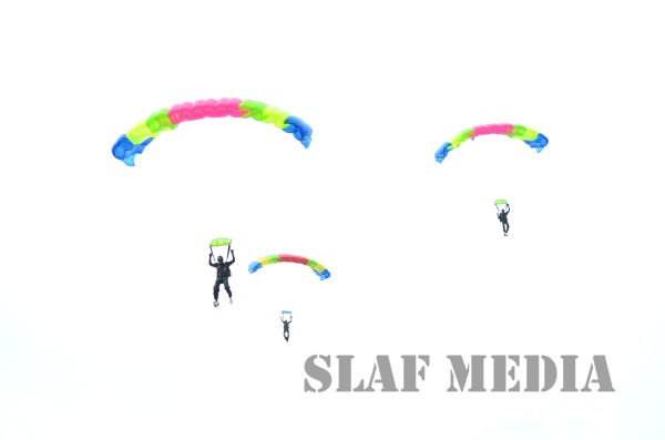 Paratroopers in Action at SLAF Ampara