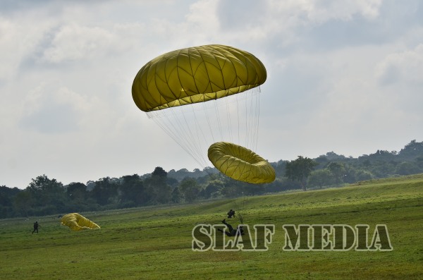 Paratroopers in Action at SLAF Ampara
