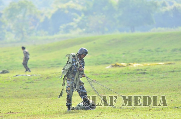 Paratroopers in Action at SLAF Ampara