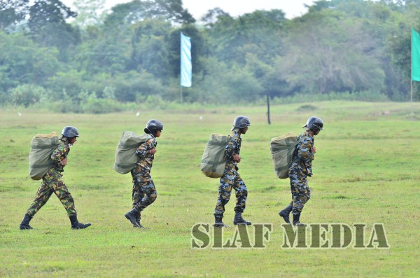 Paratroopers in Action at SLAF Ampara