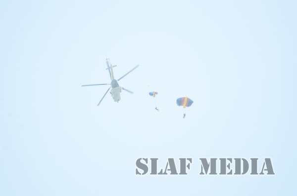 Paratroopers in Action at SLAF Ampara