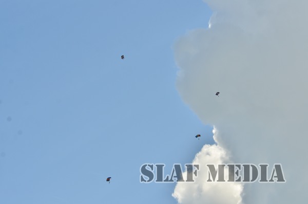 Paratroopers in Action at SLAF Ampara