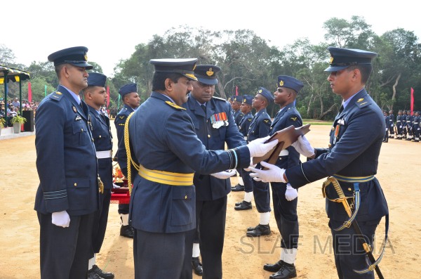 Passing Out Parade at SLAF RTS Vanni