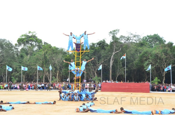 Passing Out Parade at SLAF RTS Vanni