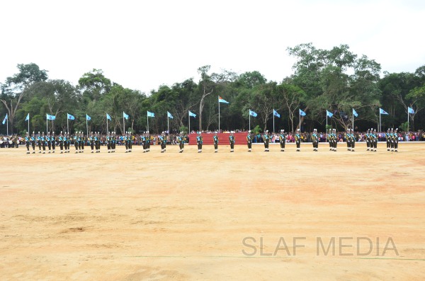 Passing Out Parade at SLAF RTS Vanni