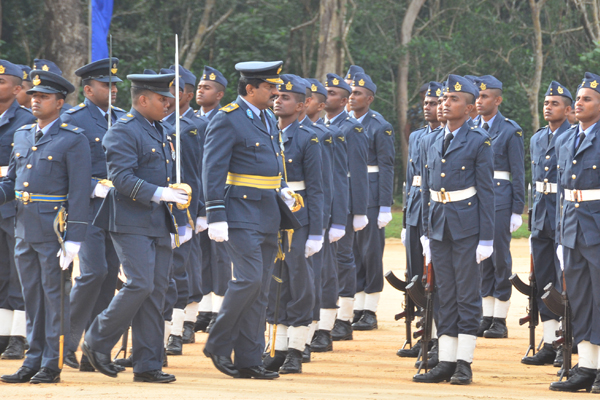 Passing Out Parade at SLAF RTS Vanni