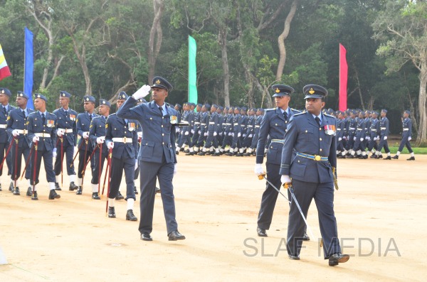 Passing Out Parade at SLAF RTS Vanni