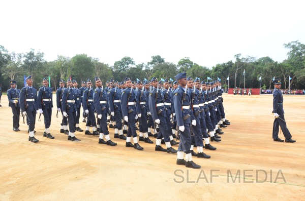 Passing Out Parade at SLAF RTS Vanni