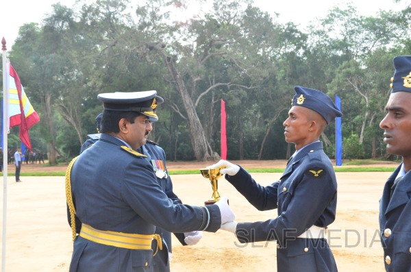 Passing Out Parade at SLAF RTS Vanni