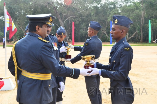 Passing Out Parade at SLAF RTS Vanni