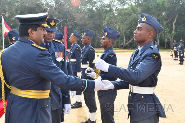 Passing Out Parade at SLAF RTS Vanni
