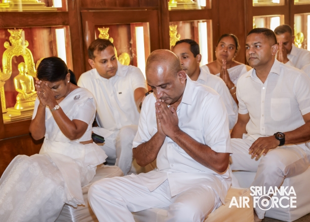 ANNUAL “PICHCHAMAL POOJA” DENOTES THE DAWN OF THE SLAF’S 74TH ANNIVERSARY CELEBRATION