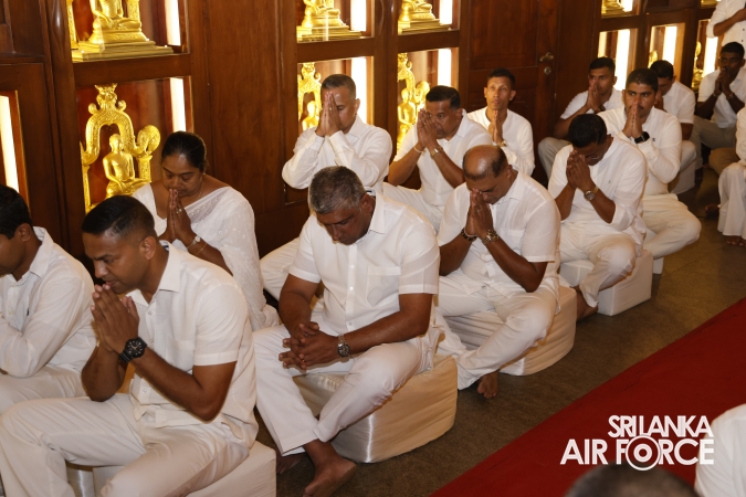 ANNUAL “PICHCHAMAL POOJA” DENOTES THE DAWN OF THE SLAF’S 74TH ANNIVERSARY CELEBRATION