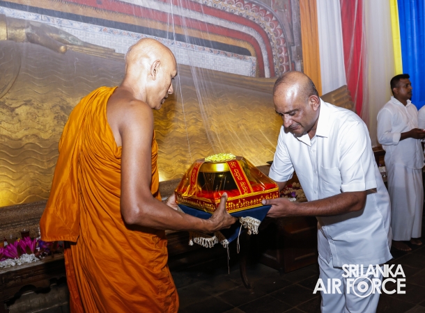 ANNUAL “PICHCHAMAL POOJA” DENOTES THE DAWN OF THE SLAF’S 74TH ANNIVERSARY CELEBRATION