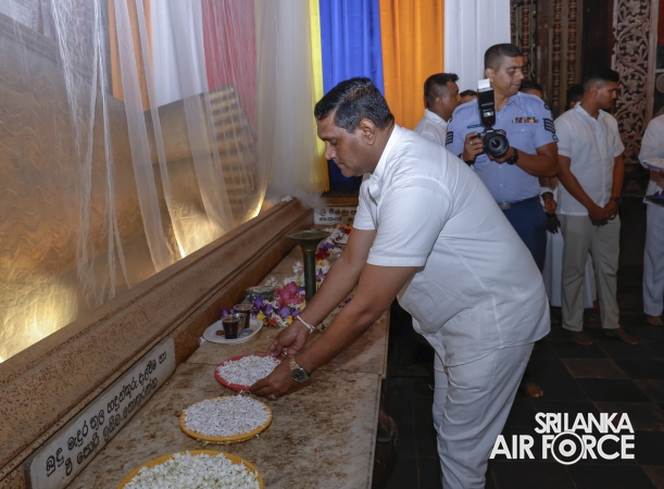 ANNUAL “PICHCHAMAL POOJA” DENOTES THE DAWN OF THE SLAF’S 74TH ANNIVERSARY CELEBRATION