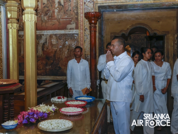 ANNUAL “PICHCHAMAL POOJA” DENOTES THE DAWN OF THE SLAF’S 74TH ANNIVERSARY CELEBRATION