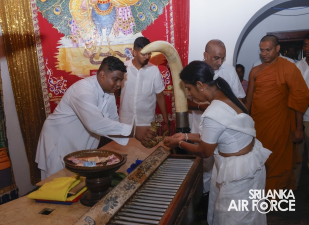 ANNUAL “PICHCHAMAL POOJA” DENOTES THE DAWN OF THE SLAF’S 74TH ANNIVERSARY CELEBRATION