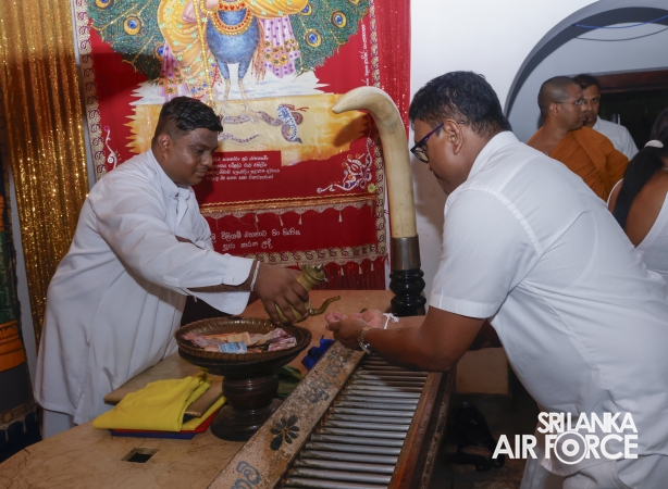 ANNUAL “PICHCHAMAL POOJA” DENOTES THE DAWN OF THE SLAF’S 74TH ANNIVERSARY CELEBRATION