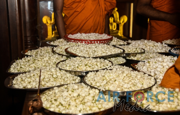 SLAF Commences 69th Anniversary Celebration with a “Pichcha Mal Pooja”