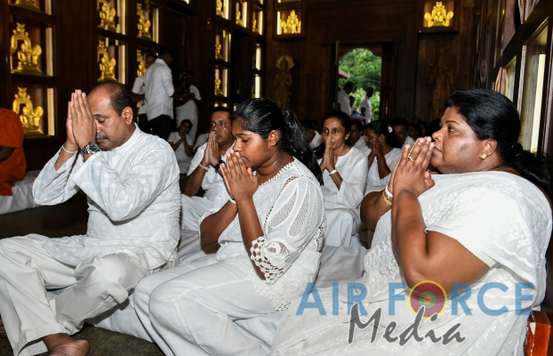 SLAF Commences 69th Anniversary Celebration with a “Pichcha Mal Pooja”