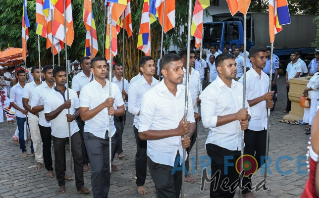 SLAF Commences 69th Anniversary Celebration with a “Pichcha Mal Pooja”